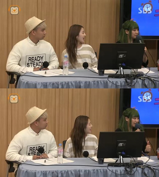 사진. SBS 컬투쇼 보이는 라디오 방송 캡쳐