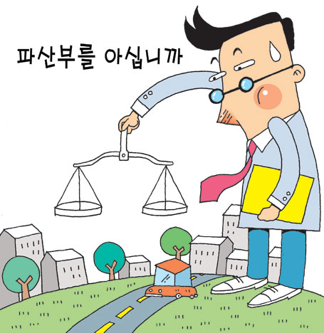 파산부 업무는 크게 법인회생절차와 법인파산절차 두 가지로 나뉜다.