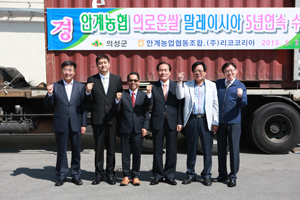 의성 안계농협은 최근 안계평야에서 생산한 