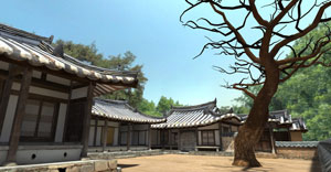 옥연정사 가상현실 콘텐츠 모습.