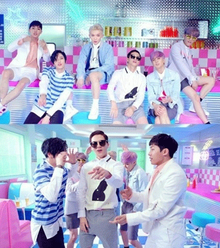 사진. 틴탑 뮤비 캡쳐