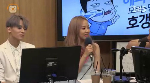 사진. SBS 보이는라디오 컬투쇼 캡쳐
