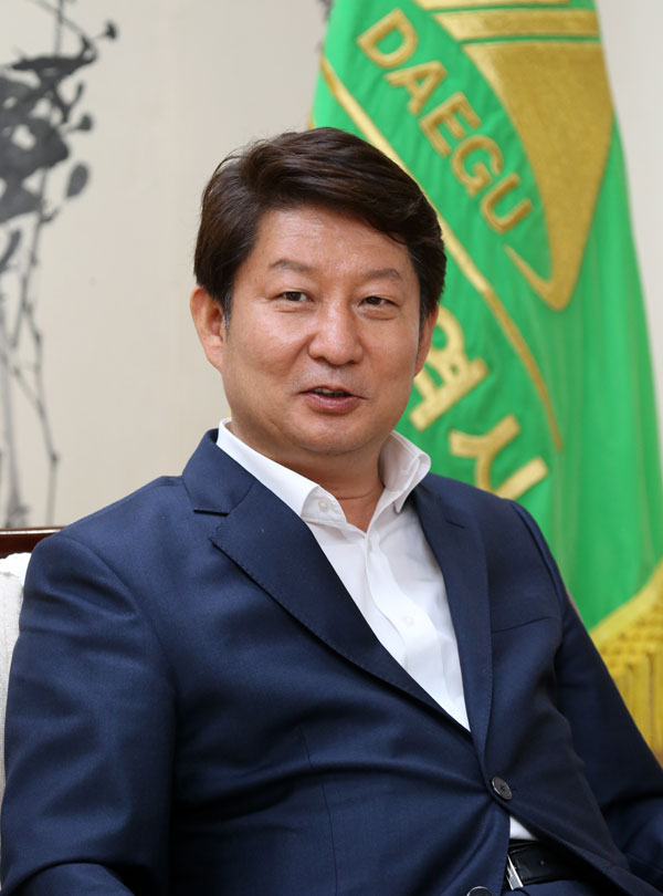 권영진 대구시장은 더 큰 대한민국으로 나아가기 위해선 재정, 인사