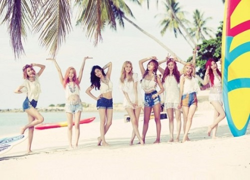 사진. 소녀시대 PARTY 뮤직비디오 캡처