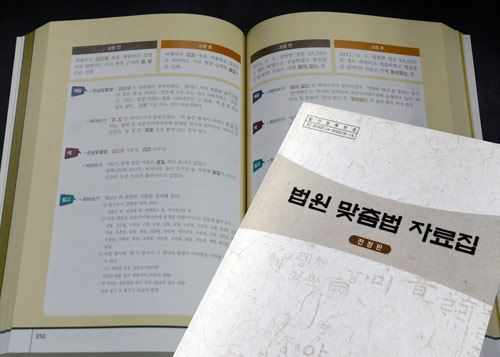 법원 맞춤법 자료집