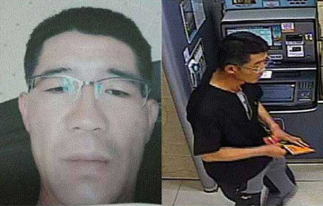 대구 평리동 주부 살인 용의자로 지목된 김진오(43)씨 수배 전단 사진