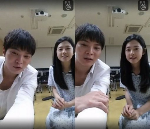 사진. 네이버 V앱 영상 캡처