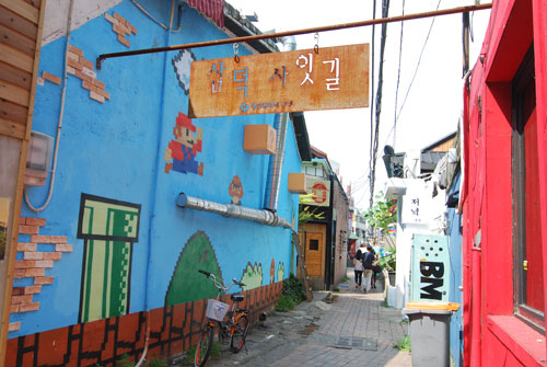 골목은 변화한다. 최근 동성로에 새로 생긴 젊은 문화 골목, 