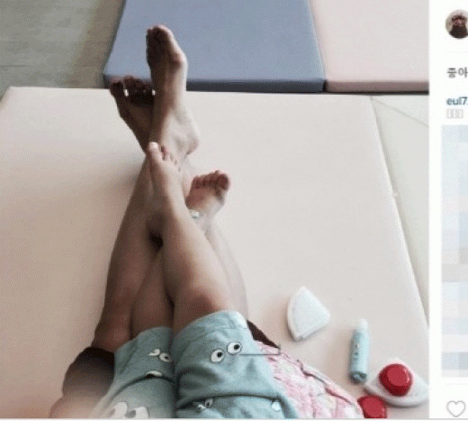 사진. 한유라 SNS