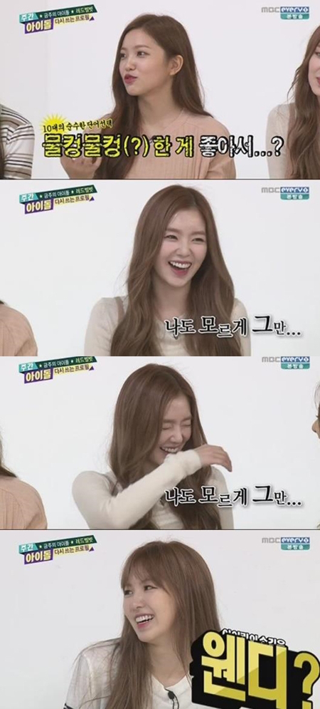 사진. MBC 에브리원 주간아이돌 캡처