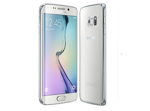 갤럭시S6 엣지 실버 색상.