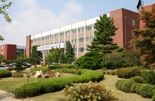 구미전자공고 전경.