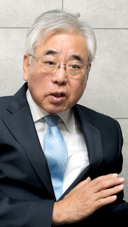 문용린 전 교육부장광. 사진 이성근 객원기자