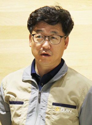 아진산업 이춘우 연구소장