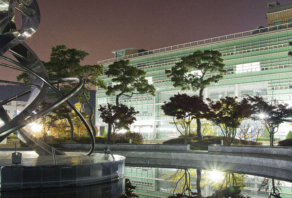 캠퍼스 야경. 금오공대 제공