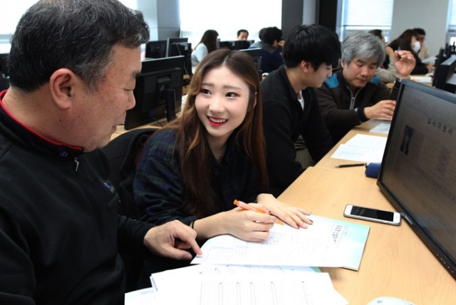 구미대에서 열리고 있는 
