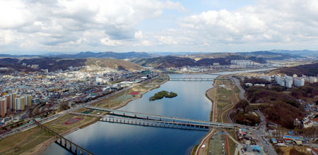 안동 시가지 모습. 안동시 제공