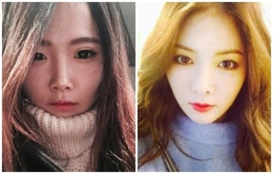 사진. 이민아 SNS/현아 SNS
