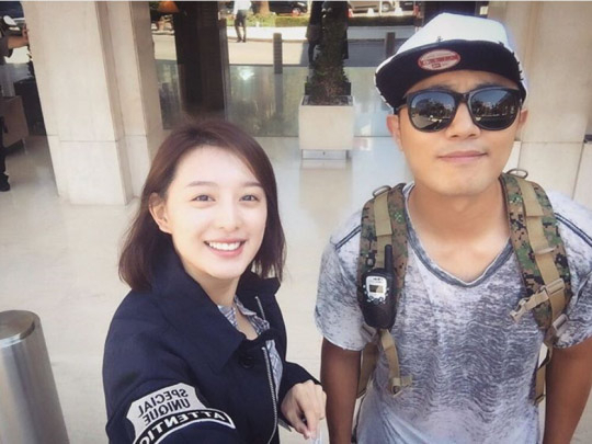 사진. 김지원 SNS