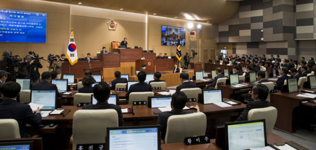 경북도의회가 14일 안동