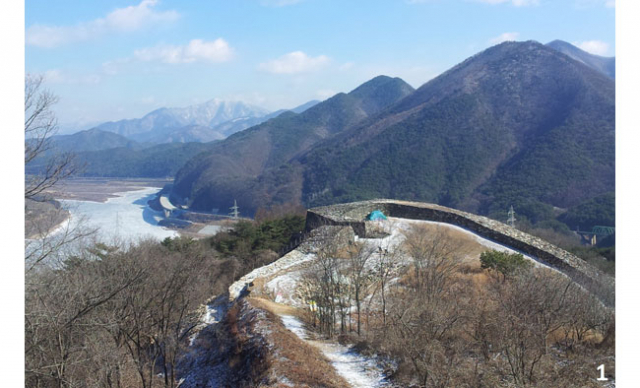 조망이 장관인 단양의 적성산성