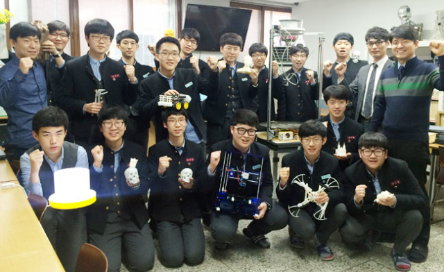 지난해 결성된 대구 대건고의 3D 프린터 동아리 