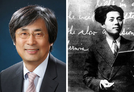 고형진 교수(왼쪽), 백석 시인 .