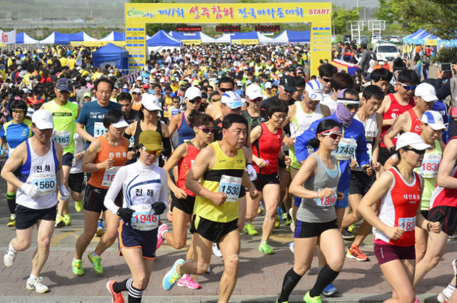 24일 성주군 성밖숲 일원에서 열린 