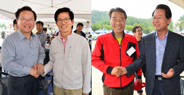 15일 경북고 운동장에서 열린 