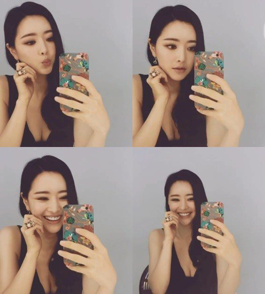사진. 홍수아 인스타그램 영상 캡쳐.