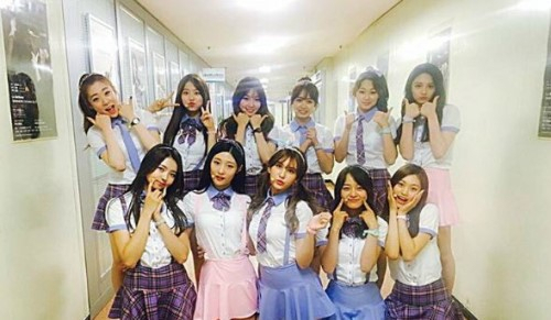 사진. 아이오아이 인스타그램