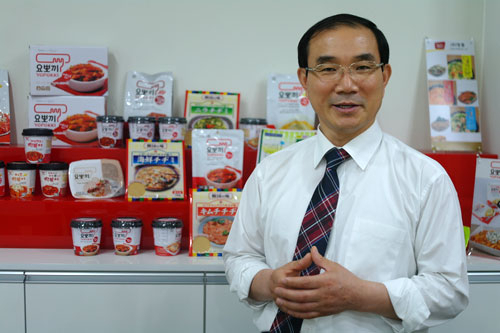 (주)영풍의 조재곤 대표는 떡볶이, 부침개 등 한국 고유의 맛으로 중국