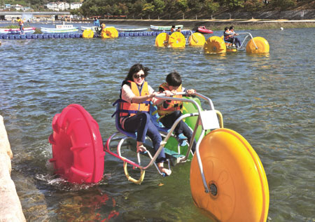 상주보 수상놀이
