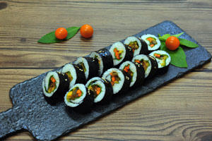 매실장아찌김밥