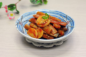 마늘우엉조림