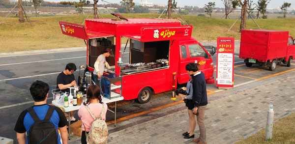 강정고령보 내 푸드트럭 영업 허용