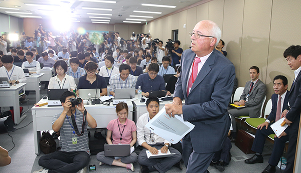 21일 오후 정부세종청사 국토교통부 공용브리핑룸에서 열린 