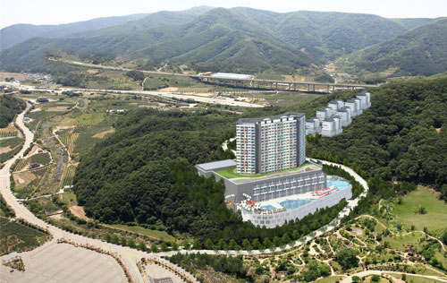문경새재 종합휴양단지 조감도. 경북도 제공