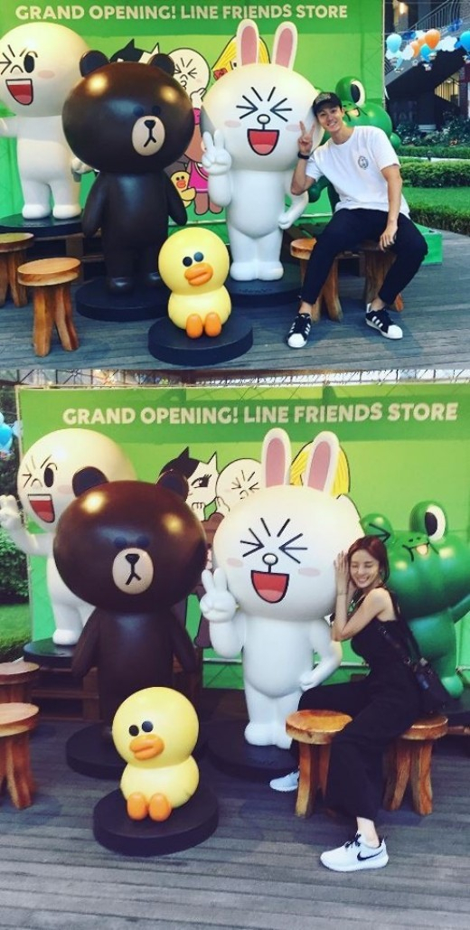 사진. 이기우, 이청아 인스타그램
