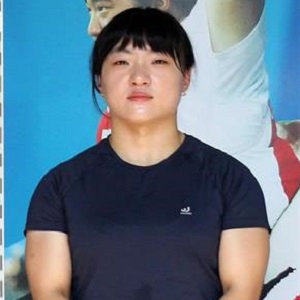 여자 역도선수 임정화 [연합뉴스]