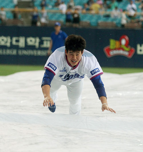 30일 오후 대구 삼성 라이온즈파크에서 열릴 예정이었던 