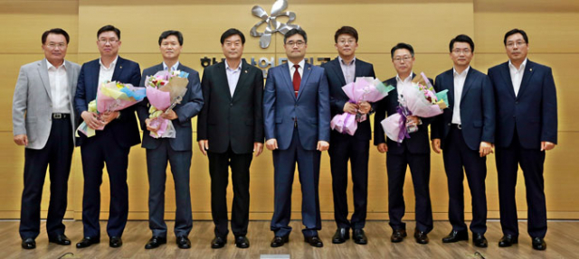 한국산업단지공단 창립 52주년 기념식이 12일 대구 본사 대강당에서 열렸다.