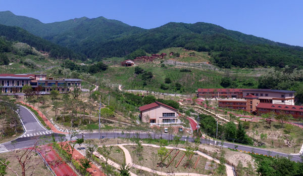 국립산림치유원 다스림 전경. 영주시 제공