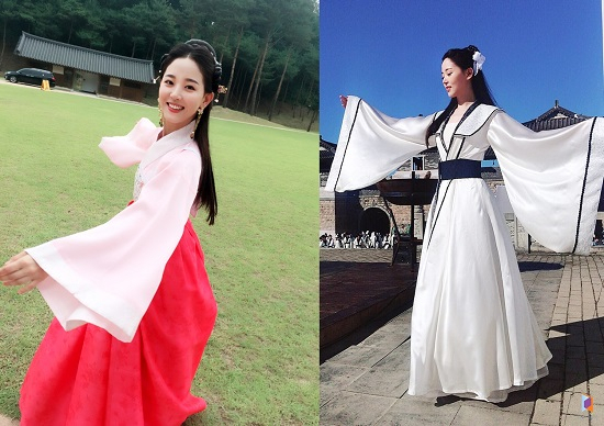 사진. 강한나 공식 웨이보