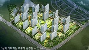 서동탄역 더샵 파크시티 조감도