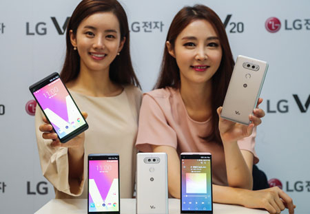 LG전자는 전략 스마트폰 V20을 이달 29일 국내 출시할 예정이다.