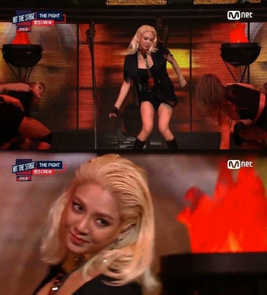 사진=Mnet 힛 더 스테이지 방송화면