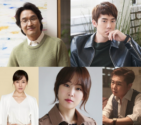 사진=한석규(클로버컴퍼니), 유연석(킹콩엔터테인먼트), 임원희(젠스타즈), 서현진(점프엔터테인먼트), 진경(스타빌리지엔터테인먼트)