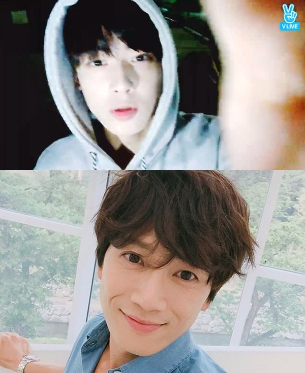 사진. 네이버 V LIVE, 지성 인스타그램