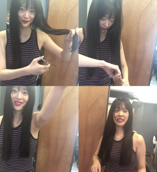 사진. 설리 SNS